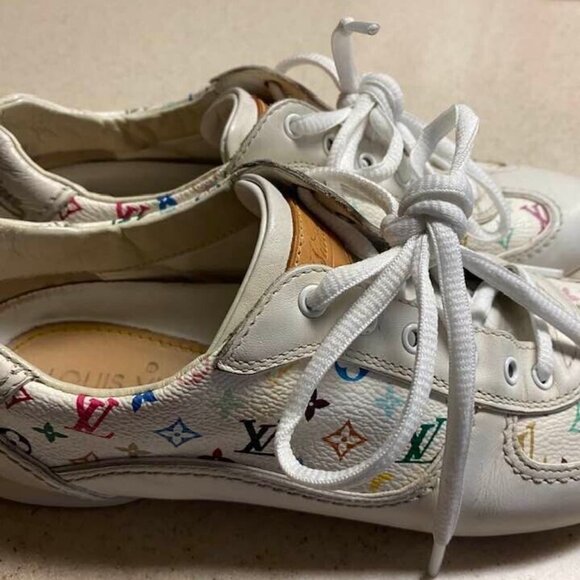 SOLD on Mercari. Authentic LV Murakami Sneakers Size 35 Limited Edition - Picture 2 of 9